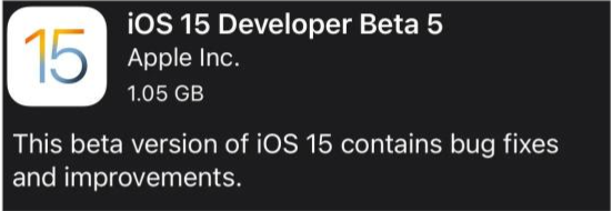 金山屯苹果手机维修分享如何升级到iOS15.0 beta5 
